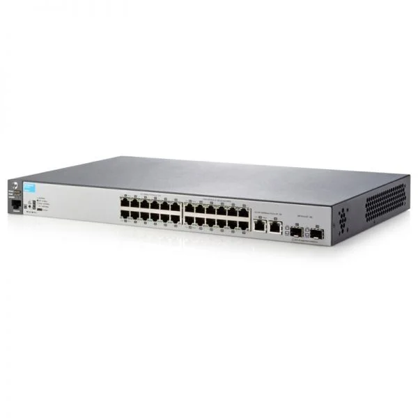 سوئیچ آ Aruba 2530 مدل J9782A، دارای 24 پورت GE و لایه 2، بدون منبع تغذیه