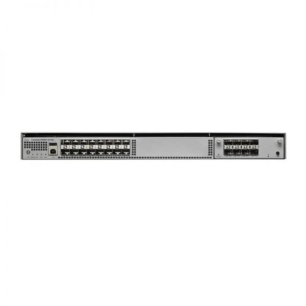 سوئیچ سیسکو Catalyst 4500-X مدل C1-C4500X-F-16SFP+، دارای 16 پورت 10GE SFP+/IP Base/جریان هوای پشت به جلو