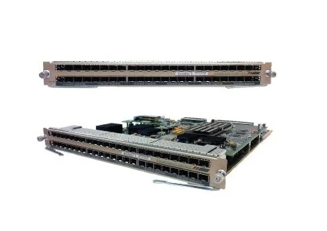 C6800-48P-SFP، کارت خط سوئیچ سیسکو 6800، پورت های 48xSFP+، 1G/10G، دوبلکس کامل دوگانه