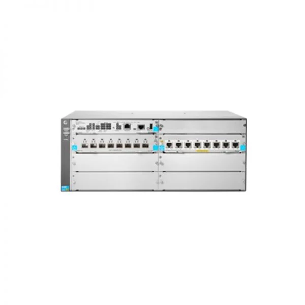 سوئیچ Aruba 5406R مدل JL002A، دارای 8 پورت 10GBase-T PoE+/8 پورت SFP+/v3 zl2