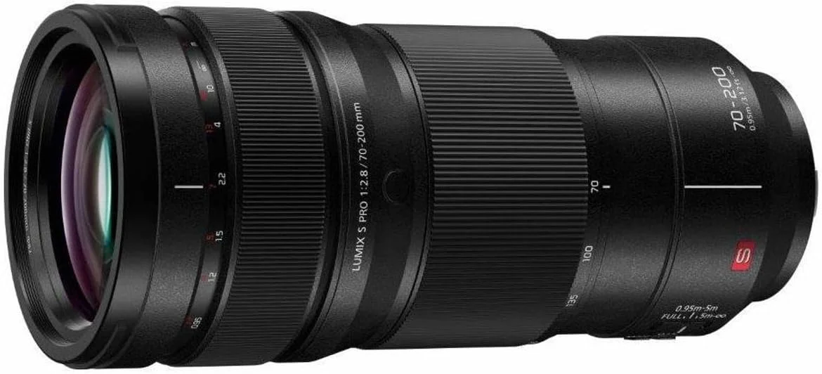 لنز تله فوتو پاناسونیک LUMIX S PRO 70-200mm F2.8، فول فریم L Mount، تثبیت کننده تصویر اپتیکال و مقاوم در برابر گرد و غبار/پاشش/یخ زدگی برای دوربین های بدون آینه سری LUMIX S - S-E70200 (USA) - تصویر 3