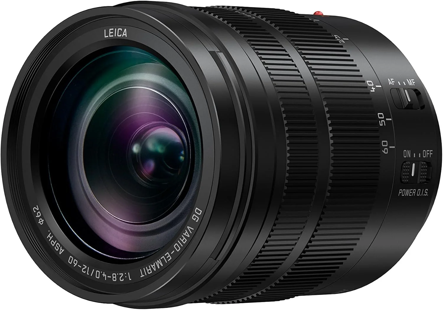 لنز زوم استاندارد پاناسونیک LUMIX H-ES12060E 12-60 میلی‌متری LEICA DG Vario-ElmarIT - مشکی