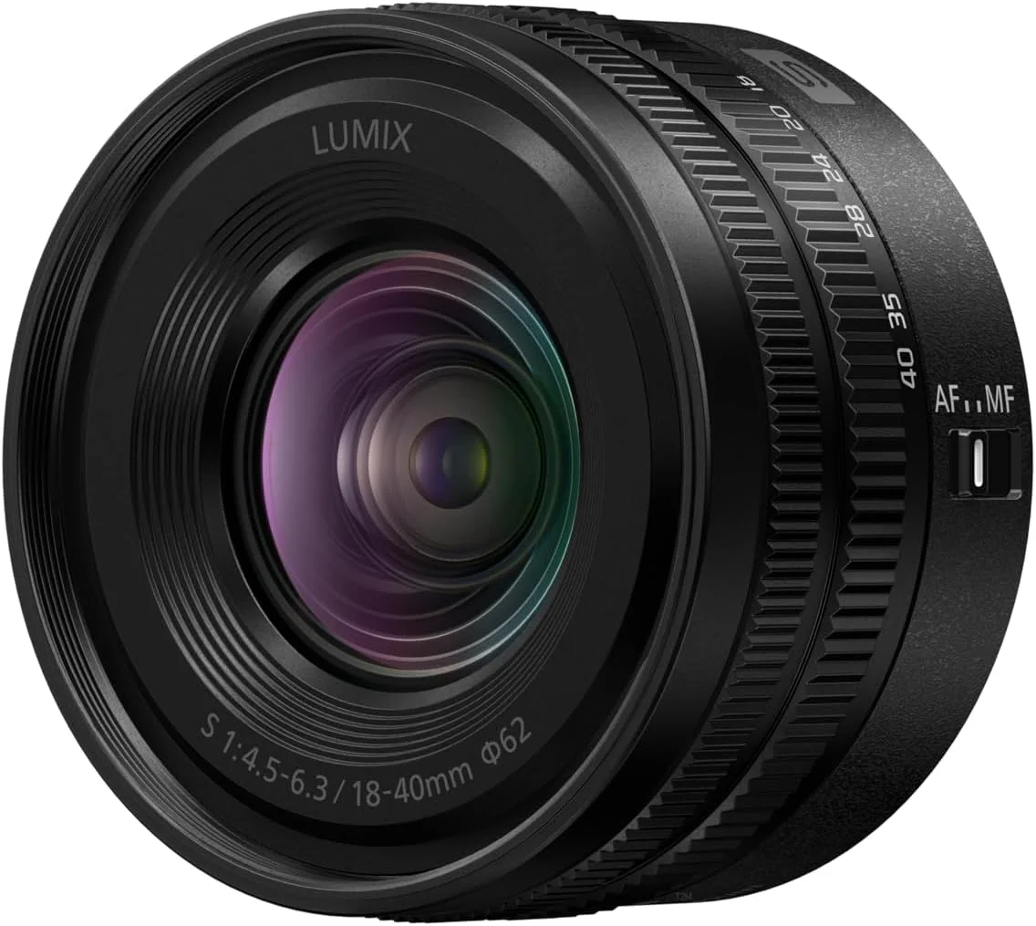 لنز دوربین فول فریم پاناسونیک لومیکس، مانت L، S 18-40mm F4.5-6.3 (S-R1840)