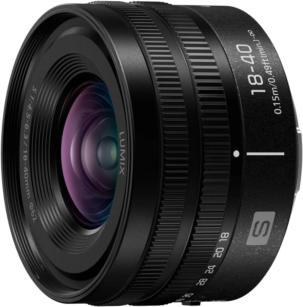 لنز دوربین فول فریم پاناسونیک لومیکس، مانت L، S 18-40mm F4.5-6.3 (S-R1840)