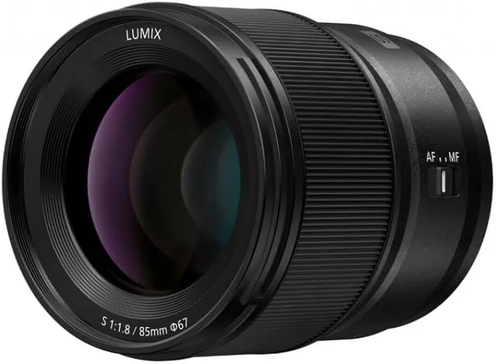 لنز ثابت 85 میلی‌متری پاناسونیک LUMIX S-S85E با دهانه L و دیافراگم f/1.8