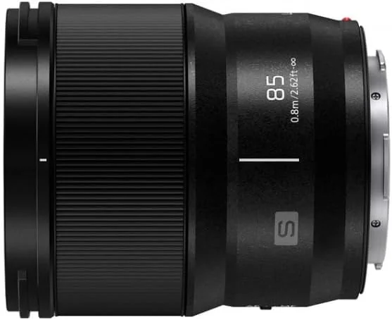 لنز ثابت 85 میلی‌متری پاناسونیک LUMIX S-S85E با دهانه L و دیافراگم f/1.8