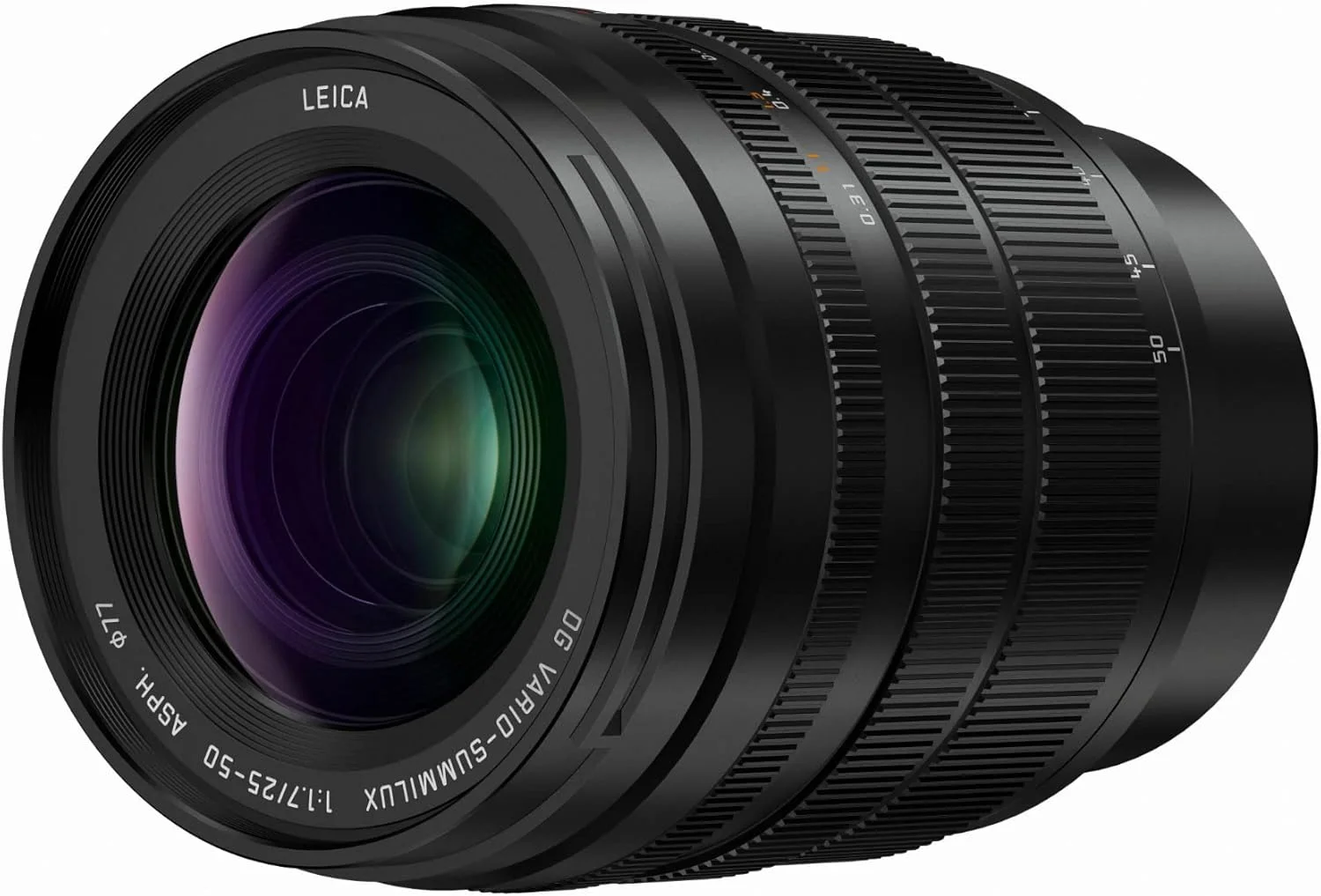 لنز دوربین پاناسونیک لومیکس میکرو چهار سوم، LEICA DG VARIO-SUMMILUX 25-50mm F1.7 ASPH، دیافراگم بدون پله، عملکرد ویدیویی، H-X2550