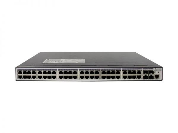سوئیچ Huawei S2700 مدل S2700-52P-EI-AC، دارای 48 پورت 10/100M و 4 پورت SFP، منبع تغذیه AC