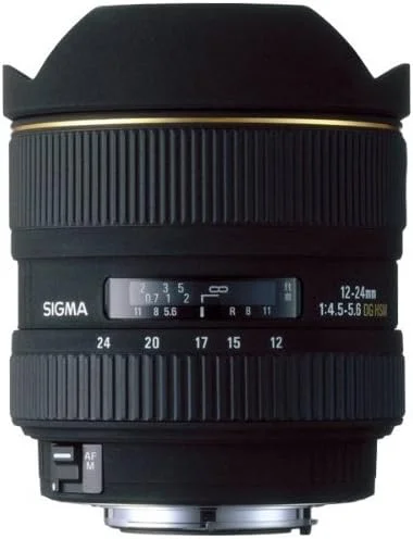 لنز سیگما 12-24mm f 4.4-5.6 EX DG برای دوربین های SLR دیجیتال و فیلمی پنتاکس