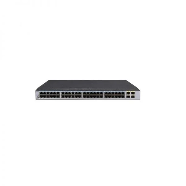 سوئیچ هوآوی CloudEngine 6800 مدل CE6857-EI-B-B0B، دارای 48 پورت 10GE SFP+/6 پورت 100GE QSFP28/2 منبع تغذیه AC