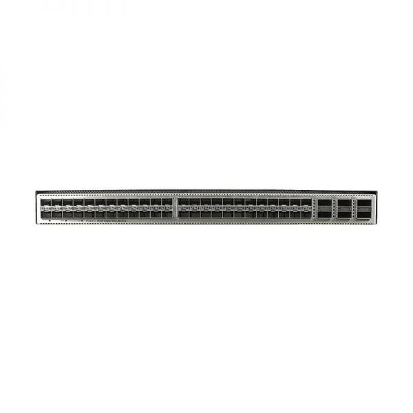 سوئیچ CE6863-48S6CQ-F هوآوی CE6800، دارای 48 پورت 25G SFP28/6 پورت 100G QSFP28/2 منبع تغذیه AC