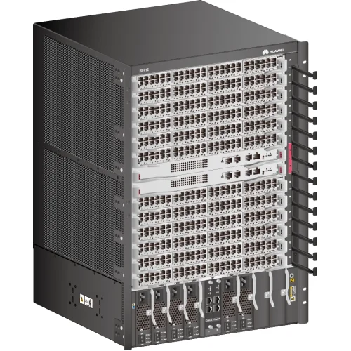 EH1BS9712E00، شاسی سوئیچ Huawei S9700، مونتاژ 12 اسلات/شاسی/بدون فن و منبع تغذیه