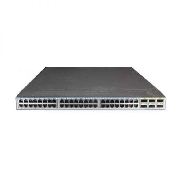 سوئیچ Huawei CE6850 مدل CE6850-HI-F-B00، دارای 48 پورت 10GE RJ45 / 6 پورت 40GE QSFP+ / 2 منبع تغذیه AC