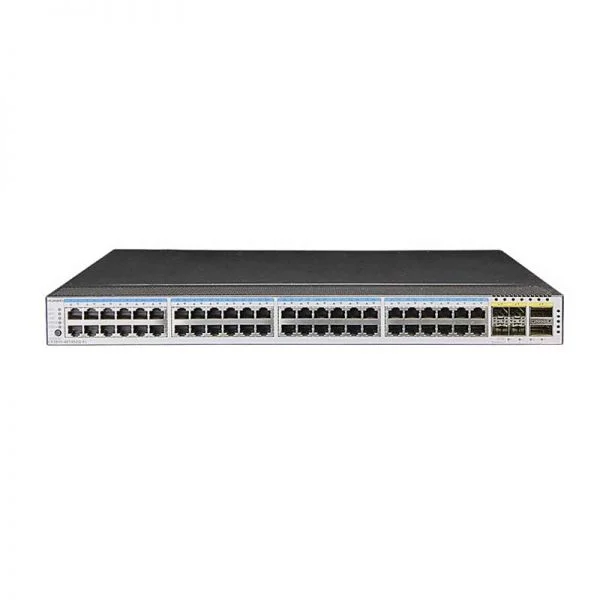 سوئیچ هوآوی CE5800 مدل CE5855-48T4S2Q-EI-B با ۴۸ پورت GE RJ45، چهار پورت 10G SFP+ و دو پورت 40G QSFP+
