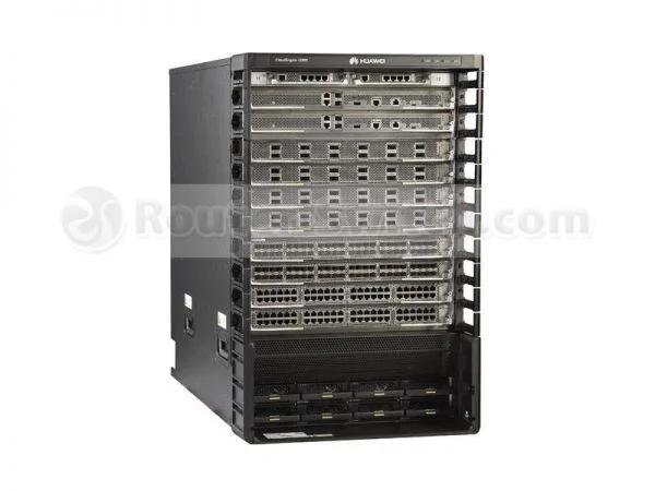CE12808D-B00, سوئیچ Huawei CE12800، شاسی مونتاژ DC / 2*MPUA / 3*SFU08A