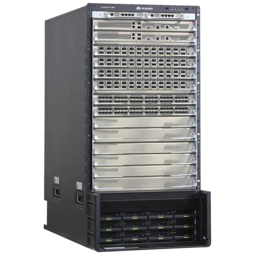 CE12812-AC1، سوئیچ Huawei CE12800، شاسی مونتاژ شده/همراه با CMU/همراه با فن