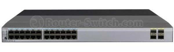 سوئیچ CE5810-24T4S-EI هواوی، 24 پورت GE RJ45/4 پورت 10GE SFP+/بدون فن و منبع تغذیه