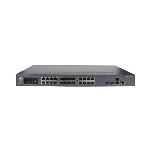 سوئیچ Huawei S2300 مدل S2328P-EI-AC، دارای 24 پورت FE RJ45 و 4 پورت GE SFP و منبع تغذیه AC 110-220V