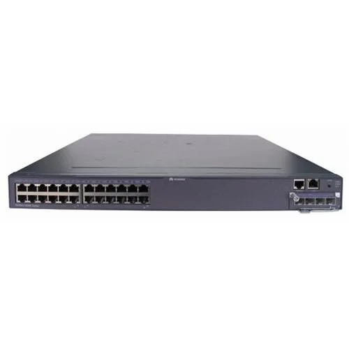 LS-S5328C-EI، سوئیچ Huawei S5328C-EI، دارای 24 پورت GE RJ45 / اسلات دوگانه پاور / بدون ماژول پاور