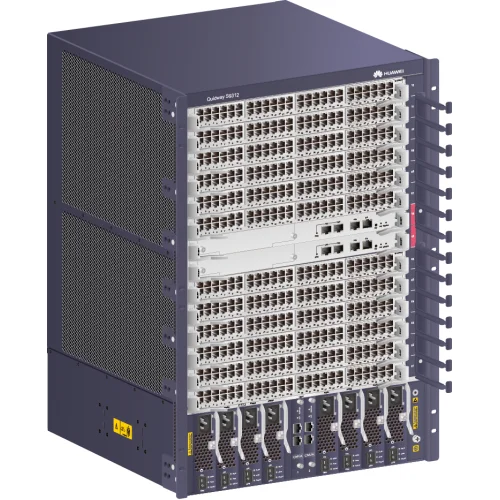 شاسی سوئیچ Huawei S9300 مدل LE0BS9312P1، دارای 12 اسلات/شاسی POE/اسمبلی