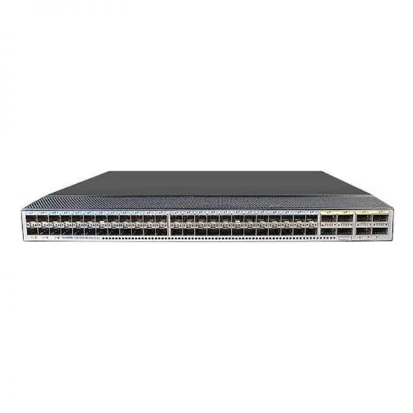 سوئیچ هوآوی CE6865-48S8CQ-EI، ۴۸ پورت 25GE SFP28/8 پورت 100GE QSFP28/بدون فن و منبع تغذیه