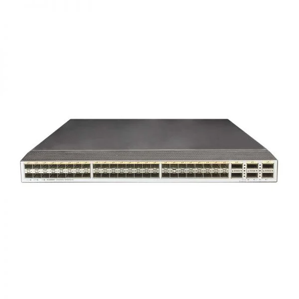 سوئیچ Huawei CE6850U مدل CE6850U-HI-F-B0A، دارای 48 پورت 10GE SFP+/6 پورت 40GE QSFP+/2 منبع تغذیه AC