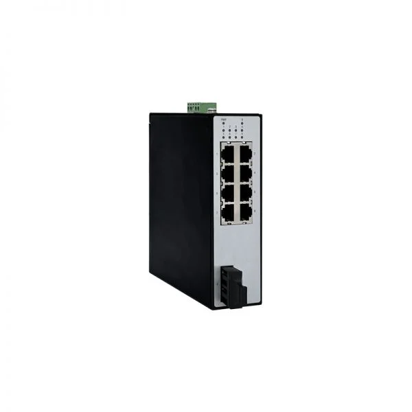 سوئیچ سری MRD R37 مدل SDS300-A9R0108-S-SC، دارای 1 پورت فیبر 100BaseX (40KM,SM,SC) و 8 پورت 10-100BaseT