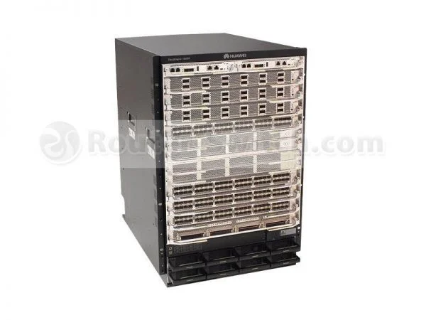 CE12808A-B01، سوئیچ Huawei CE12800، شاسی مونتاژ AC / 2*MPUA / 5*SFU08A