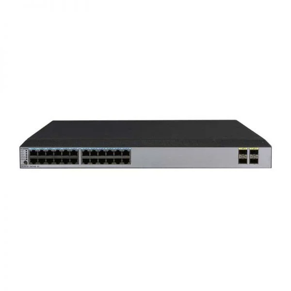 CE5810-24T4S-EI-F، سوئیچ Huawei CE5810، با 24 پورت GE RJ45 و 4 پورت 10G SFP+، بدون منبع تغذیه