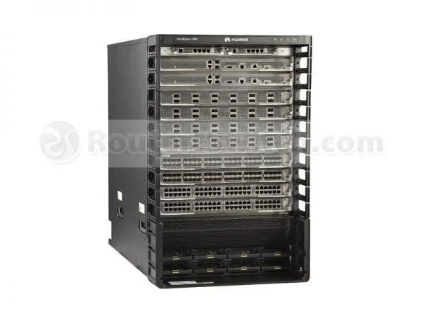 CE12808SA-B0، سوئیچ Huawei CE12800، شاسی/2xMPUA-S/2xSFUB-S/2xPHD-3000WA