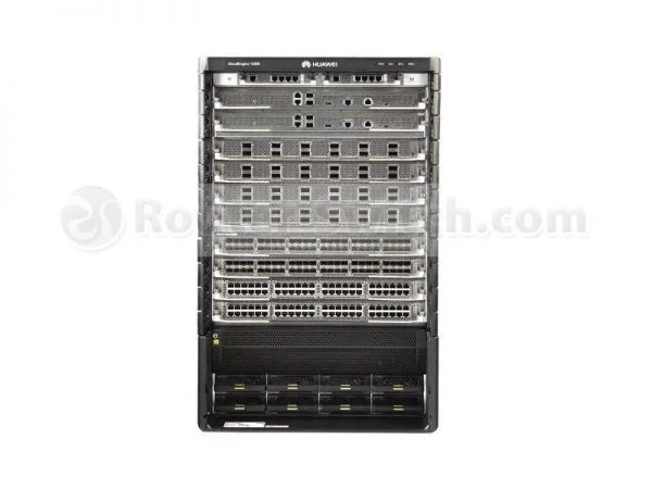 CE12808D-B01، سوئیچ Huawei CE12800، شاسی مونتاژ DC / 2xMPUA / 5xSFU08A