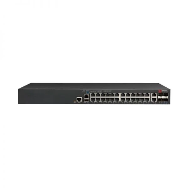 سوئیچ Ruckus ICX7150 مدل ICX7150-24P-4X1G، دارای 24 پورت PoE+ 1G، 4 پورت آپلینک SFP، توان PoE 370W
