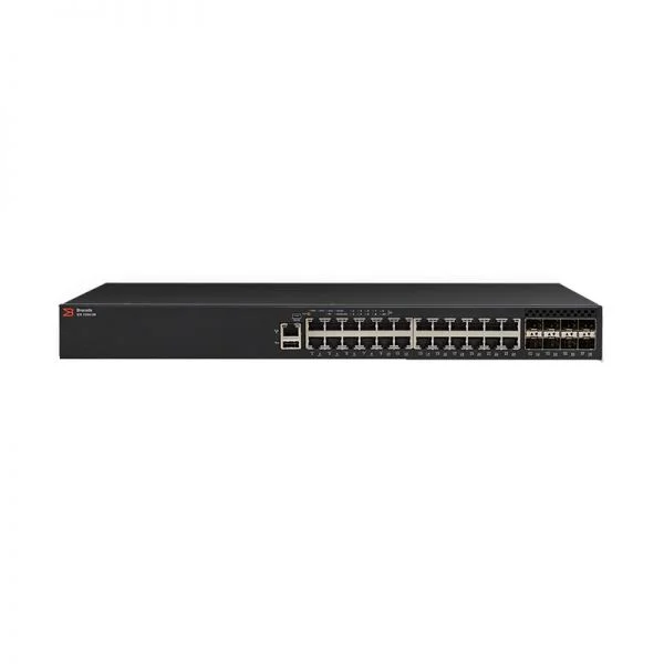 سوئیچ Ruckus ICX7250، مدل ICX7250-24-2X10G، دارای 24 پورت GE و 2 پورت آپلینک 10GE، مناسب برای سازمان‌ها