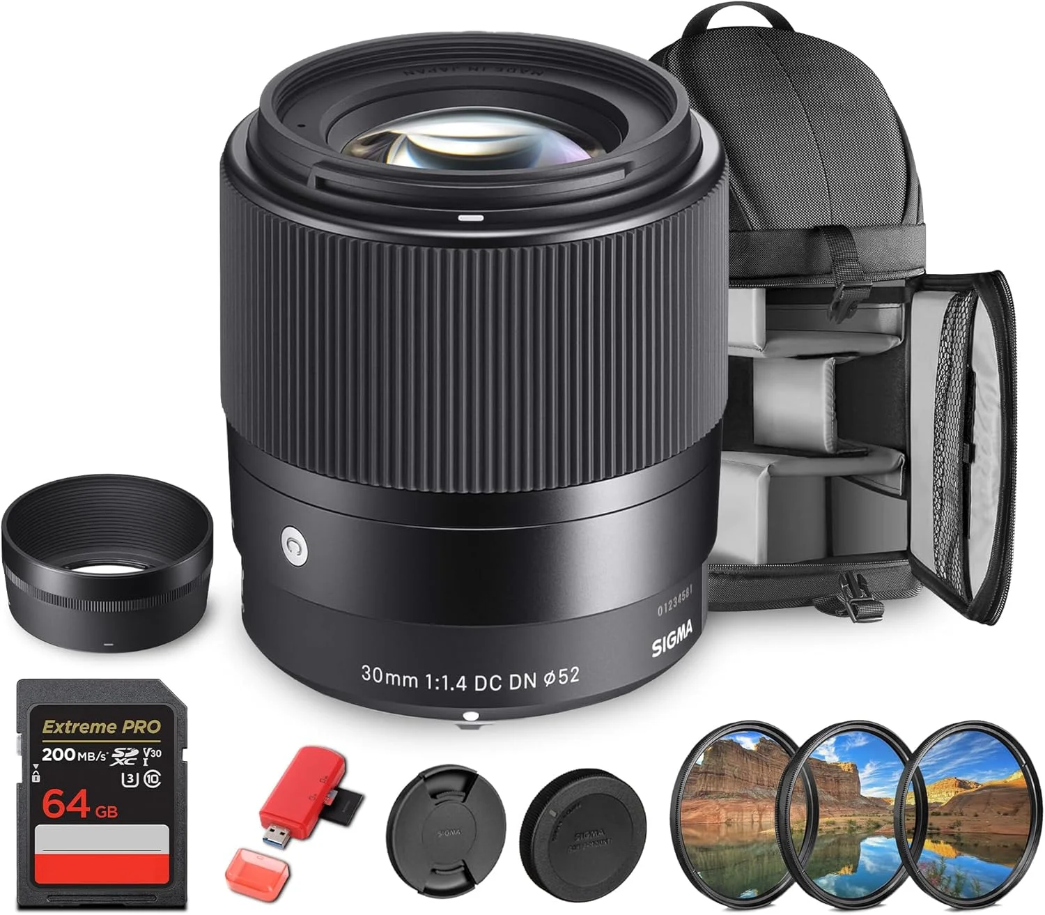 لنز سیگما 30mm f/1.4 DC DN Contemporary مانت Sony E (مدل 302965) به همراه لوازم جانبی. ایده آل برای عکاسی حرفه ای، طبیعت گردی، مسافرت و استفاده های گوناگون لنز سیگما 30mm f/1.4 DC DN Contemporary مانت Sony E (مدل 302965) به همراه لوازم جانبی. ایده آل برای عکاسی حرفه ای، طبیعت گردی، مسافرت و استفاده های گوناگون