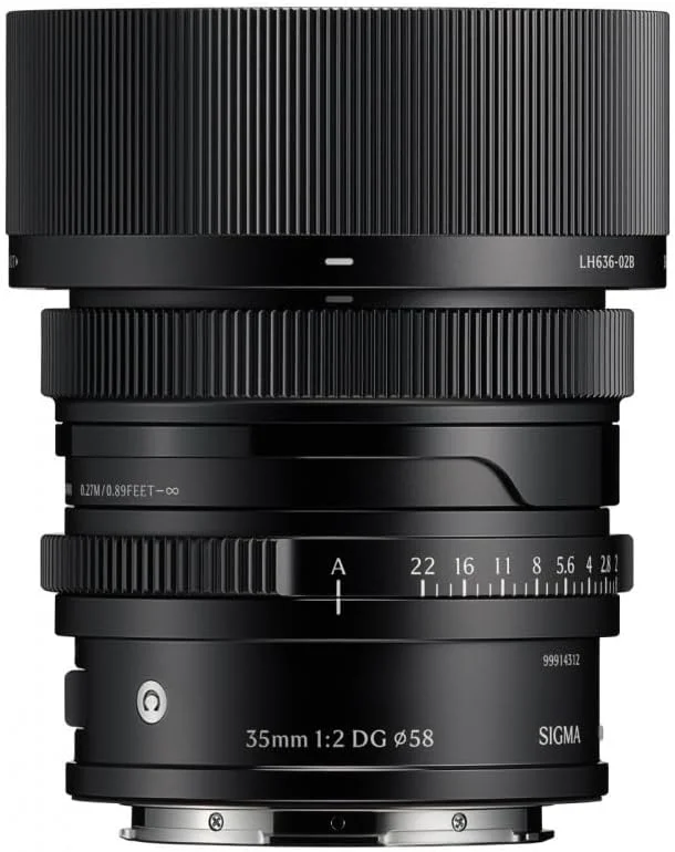 سیگما 35MM F/2 DG Contemporary (مشکی) برای مانت Sony E، نسخه امارات با پشتیبانی در امارات سیگما 35MM F/2 DG Contemporary (مشکی) برای مانت Sony E، نسخه امارات با پشتیبانی در امارات