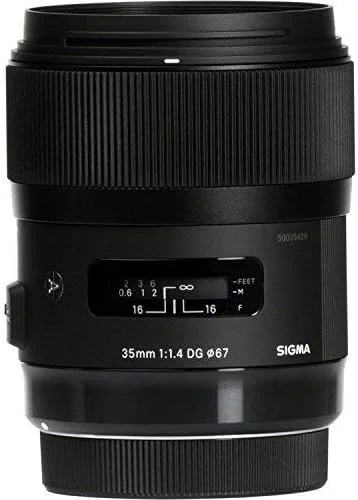 لنز سیگما 35mm f/1.4 DG HSM Art برای Canon EF Mount (USA) به همراه کیت تمیز کننده لنز دوربین 6AVE Deluxe - تصویر 2 لنز سیگما 35mm f/1.4 DG HSM Art برای Canon EF Mount (USA) به همراه کیت تمیز کننده لنز دوربین 6AVE Deluxe - تصویر 2