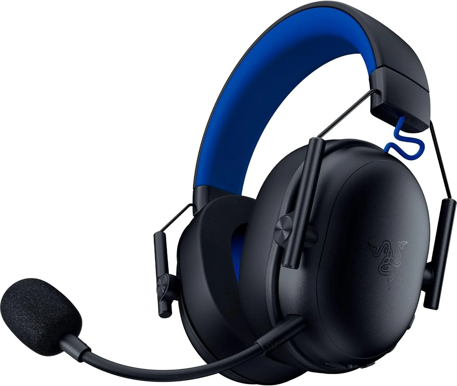 هدست گیمینگ بی‌سیم Razer BlackShark V3 X HyperSpeed برای PS5: درایورهای 50 میلی‌متری - میکروفون کاردیوئید - 2.4 گیگاهرتز، بلوتوث - سازگار با PC، Mac، Nintendo Switch، تلفن هوشمند - عمر باتری طولانی - مشکی