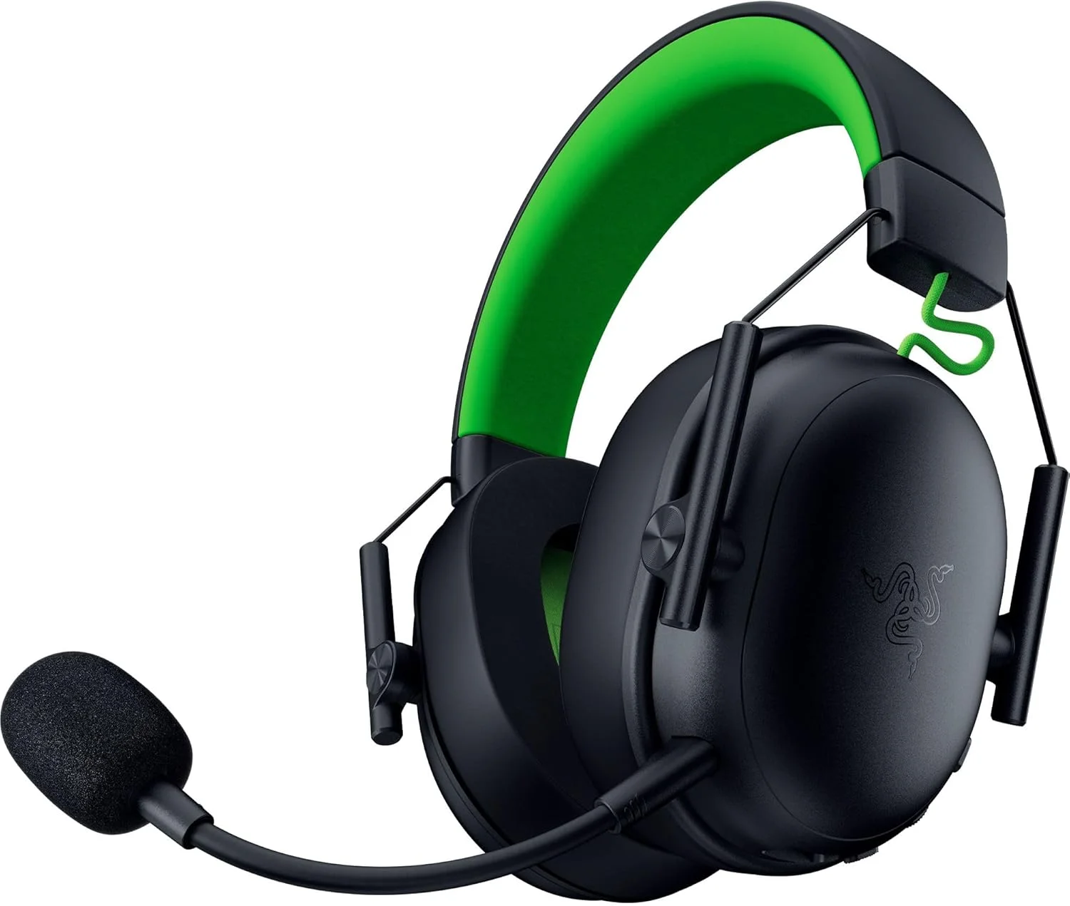 هدست گیمینگ بی‌سیم Razer BlackShark V3 X HyperSpeed برای ایکس باکس: درایورهای 50 میلی‌متری - میکروفون کاردیوئید - 2.4 گیگاهرتز، بلوتوث، USB - سازگار با PC، Mac، PS5، Nintendo Switch - عمر باتری طولانی - مشکی