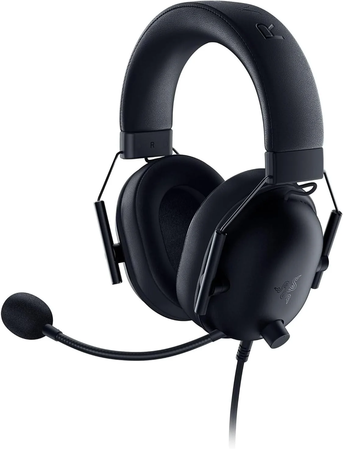 هدست گیمینگ ریزر BlackShark V2 X Xbox، درایورهای 50 میلی‌متری، میکروفون کاردیوئید، سبک وزن، راحت، کاپ‌های گوشی عایق صدا، برای Xbox Series X، Series S، PS5، PC، Switch از طریق جک صوتی 3.5 میلی‌متری - مشکی
