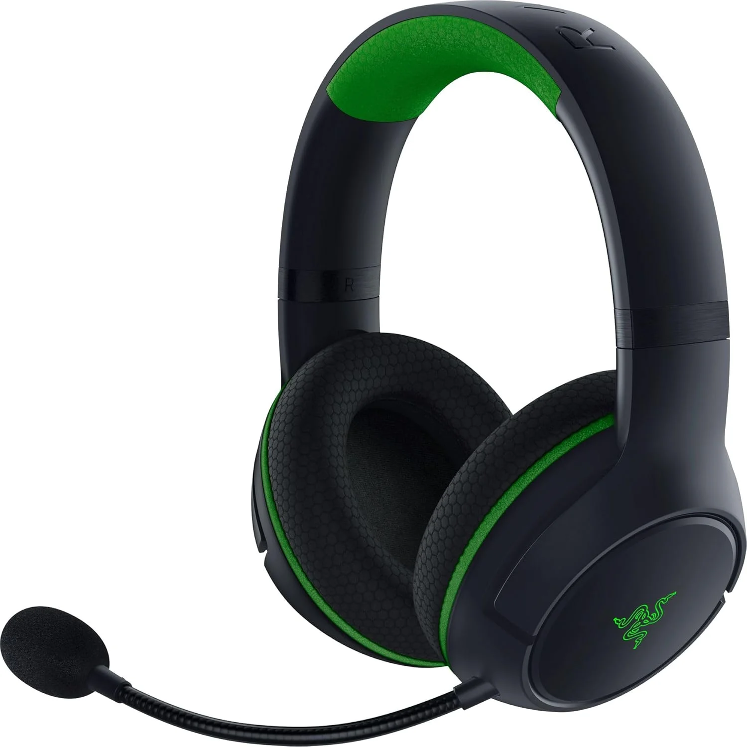 هدست گیمینگ بی سیم Razer Kaira برای Xbox Series X|S و Xbox One: درایورهای تیتانیومی Triforce 50 میلی متری - میکروفون کاردیوئید - بالشتک های گوشی فوم حافظه دار تنفسی - دکمه جفت سازی EQ - Windows Sonic - مشکی هدست گیمینگ بی سیم Razer Kaira برای Xbox Series X|S و Xbox One: درایورهای تیتانیومی Triforce 50 میلی متری - میکروفون کاردیوئید - بالشتک های گوشی فوم حافظه دار تنفسی - دکمه جفت سازی EQ - Windows Sonic - مشکی