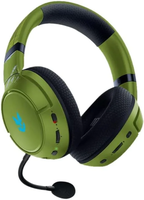 هدست گیمینگ بیسیم Razer Kaira Pro برای Xbox Series X|S، Xbox One: درایورهای 50 میلیمتری Triforce Titanium - میکروفون اختصاصی موبایل - جفتسازی EQ - Xbox Wireless و بلوتوث 5.0 - Halo Infinite - تصویر 2 هدست گیمینگ بیسیم Razer Kaira Pro برای Xbox Series X|S، Xbox One: درایورهای 50 میلیمتری Triforce Titanium - میکروفون اختصاصی موبایل - جفتسازی EQ - Xbox Wireless و بلوتوث 5.0 - Halo Infinite - تصویر 2