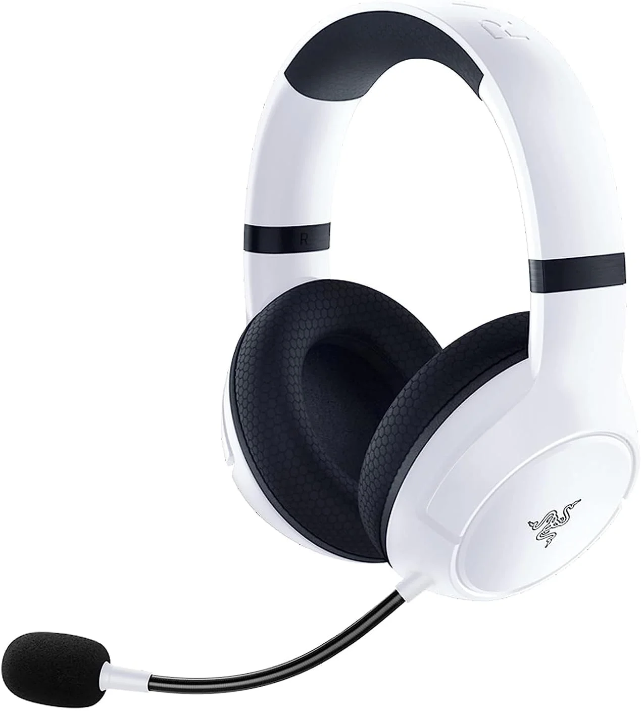 هدست گیمینگ بیسیم Razer Kaira برای Xbox Series X|S و Xbox One: درایورهای تیتانیومی Triforce 50 میلیمتری - میکروفون کاردیوئید - بالشتکهای گوشی فوم حافظهدار تنفسی - دکمه جفتسازی EQ - Windows Sonic - سفید هدست گیمینگ بیسیم Razer Kaira برای Xbox Series X|S و Xbox One: درایورهای تیتانیومی Triforce 50 میلیمتری - میکروفون کاردیوئید - بالشتکهای گوشی فوم حافظهدار تنفسی - دکمه جفتسازی EQ - Windows Sonic - سفید