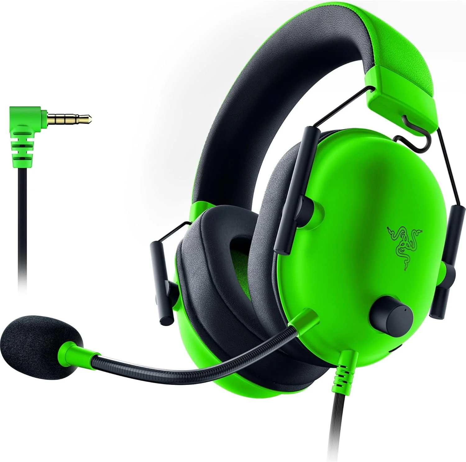 هدست گیمینگ ریزر BlackShark V2 X: صدای فراگیر 7.1 - درایورهای 50 میلیمتری - بالشتک فوم حافظهدار - برای PC، PS4، PS5، Switch - جک صوتی 3.5 میلیمتری - سبز هدست گیمینگ ریزر BlackShark V2 X: صدای فراگیر 7.1 - درایورهای 50 میلیمتری - بالشتک فوم حافظهدار - برای PC، PS4، PS5، Switch - جک صوتی 3.5 میلیمتری - سبز