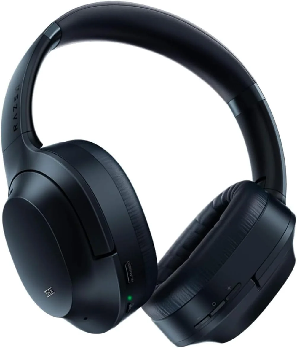هدفون بی سیم Razer Opus با گواهینامه THX و حذف نویز فعال ANC (هدست بی سیم، بلوتوث، تا 40 ساعت عمر باتری، میکروفون، حالت محیطی) مشکی هدفون بی سیم Razer Opus با گواهینامه THX و حذف نویز فعال ANC (هدست بی سیم، بلوتوث، تا 40 ساعت عمر باتری، میکروفون، حالت محیطی) مشکی