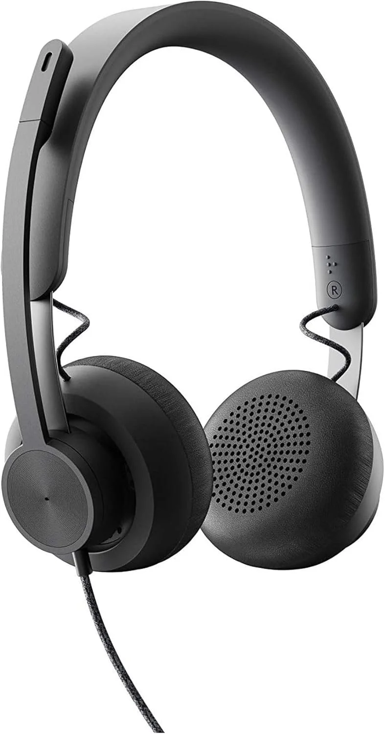 هدست سیم دار لاجیتک LOGI UC Zone - گرافیت