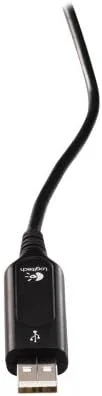 هدست USB لاجیتک H390 جدید با میکروفون حذف نویز بسته بندی عمده، 5.8 اونس، مشکی 23.1، سیمی