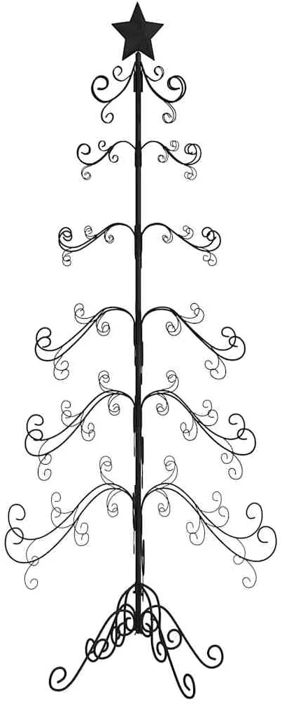 درخت کریسمس مصنوعی ویداکس مدل Metal رنگ مشکی