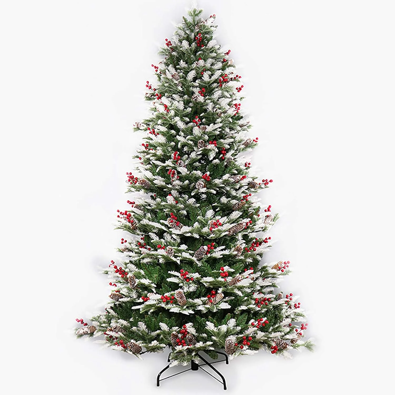 درخت کریسمس مصنوعی مدل Pinecone پایه فلزی