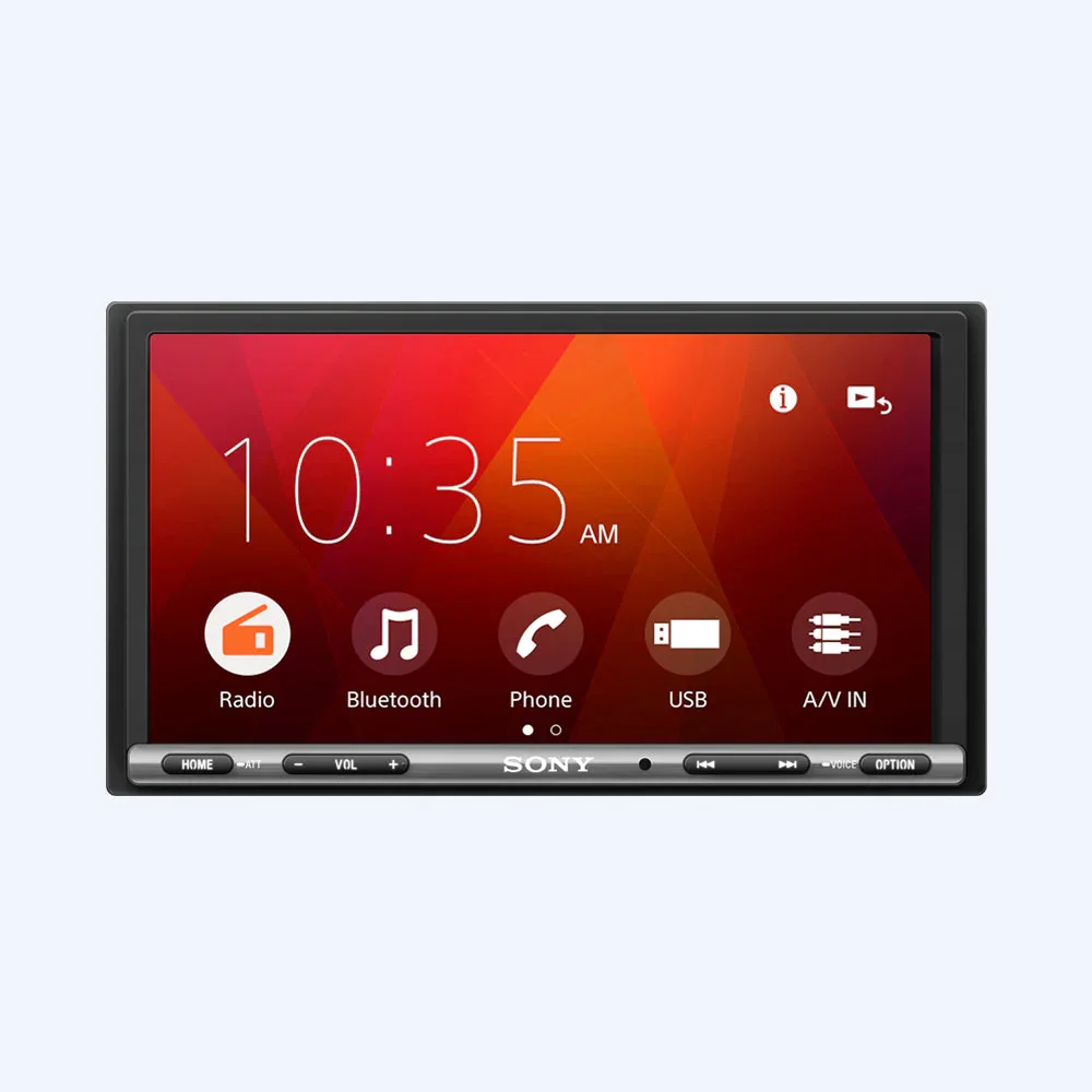 گیرنده صوتی دیجیتال خودرو سونی مدل XAV-AX3250 با صفحه نمایش 6.95 اینچی (17.6 سانتی متر) و قابلیت WebLink™️ Cast