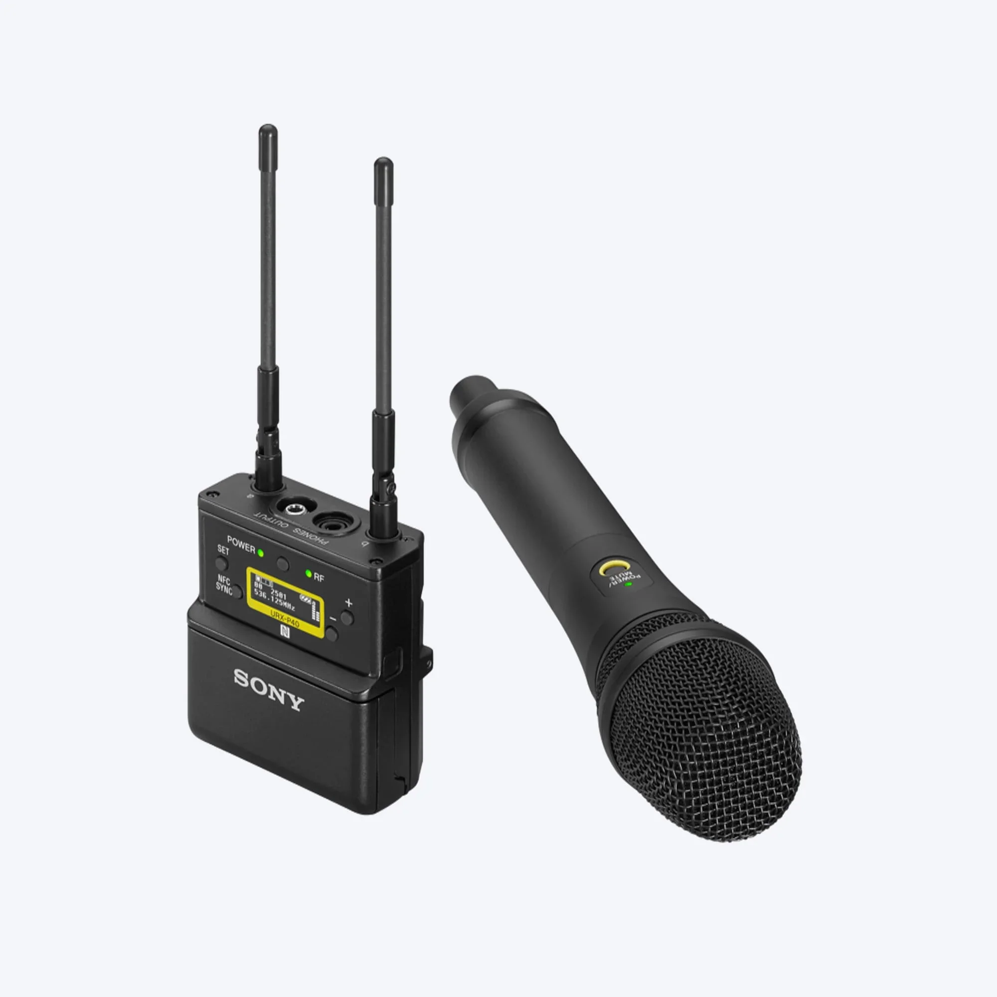 سیستم میکروفون دستی کاردیود بی‌سیم Sony UWP-D22 قابل نصب روی دوربین